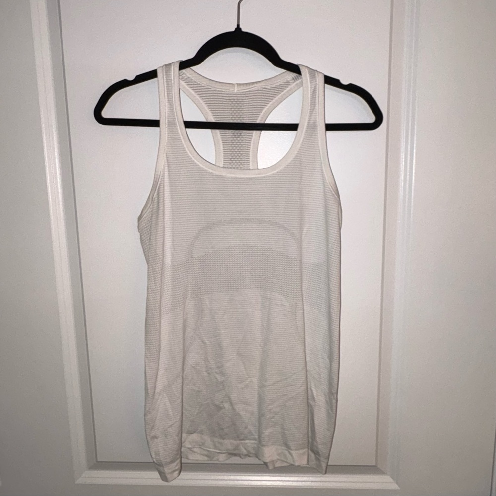 LULULEMON White Racerback Tank Top - Women
